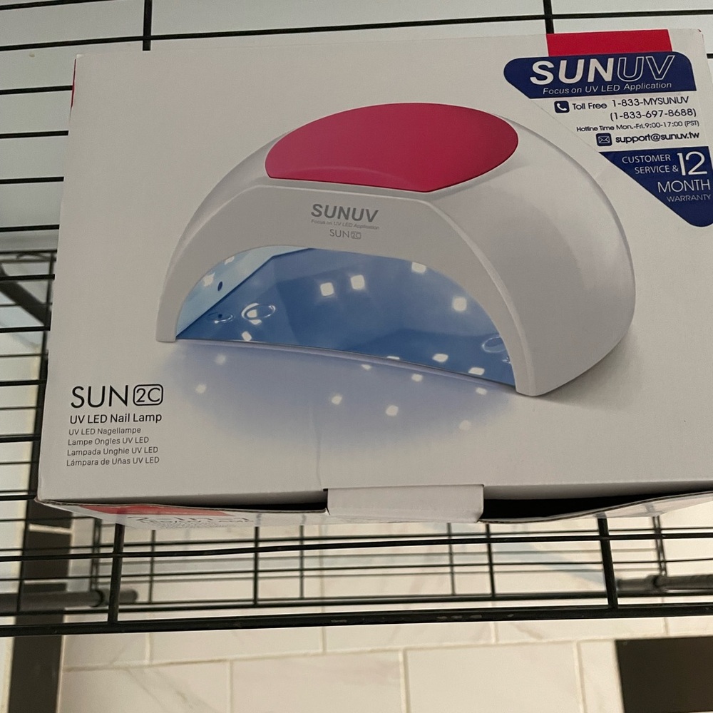 Sunuv LED 2-in-1 SUNUV New Sealed Box LED UV for Nails with Adjustable Features